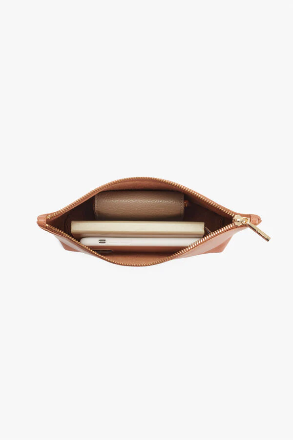 Small Leather Zipper Pouch - Image 14