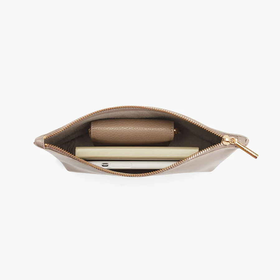 Small Leather Zipper Pouch - Image 16