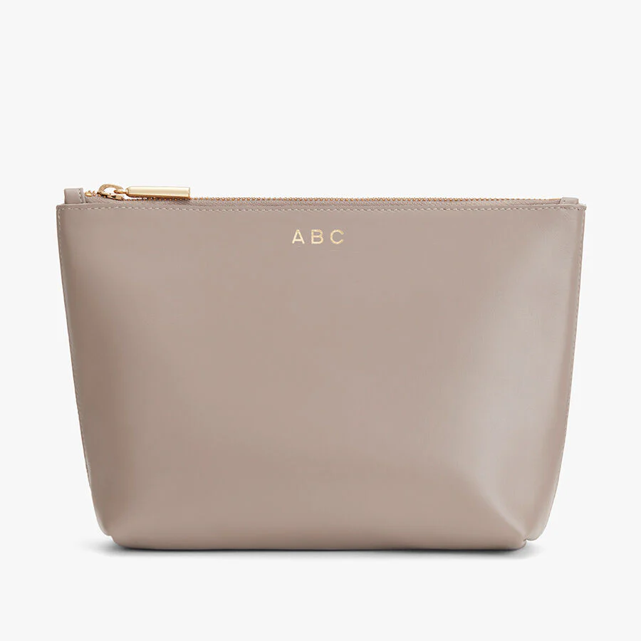 Small Leather Zipper Pouch - Image 18