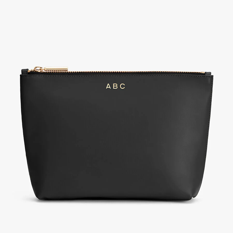 Small Leather Zipper Pouch - Image 4