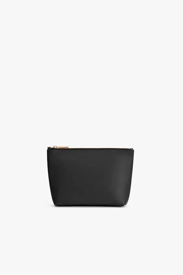 Small Leather Zipper Pouch - Image 6