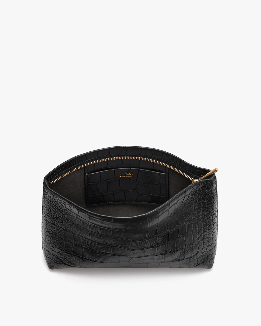 Small Zipper Pouch (Croco) - Image 2