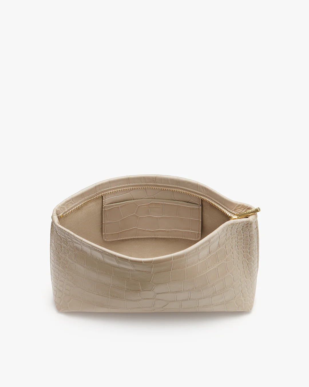 Small Zipper Pouch (Croco) - Image 5