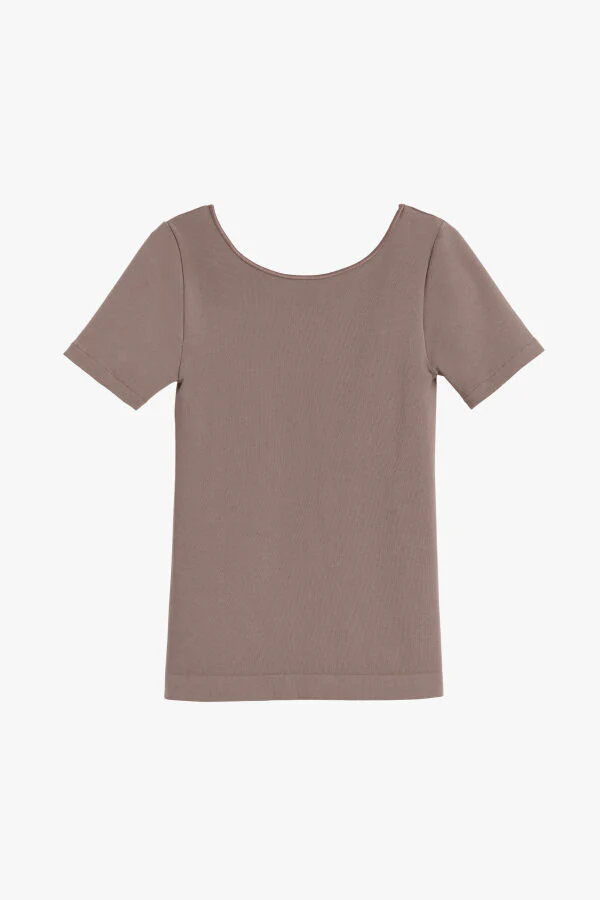 Stretch Scoop Neck Tee - Image 12