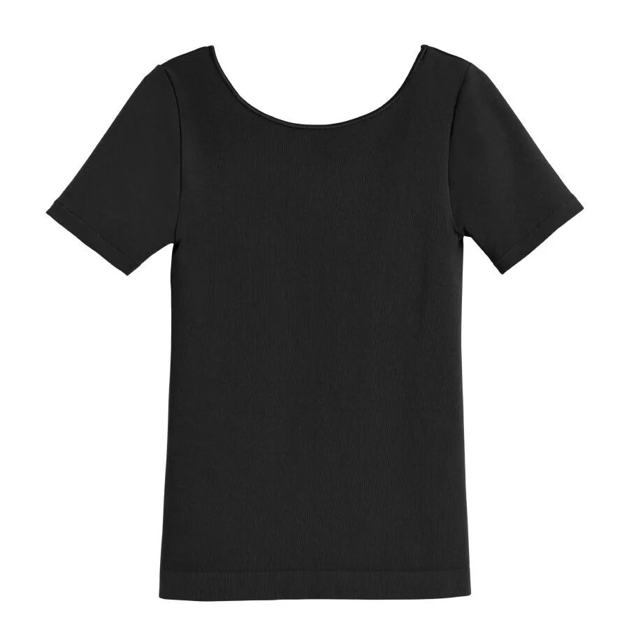 Stretch Scoop Neck Tee - Image 5