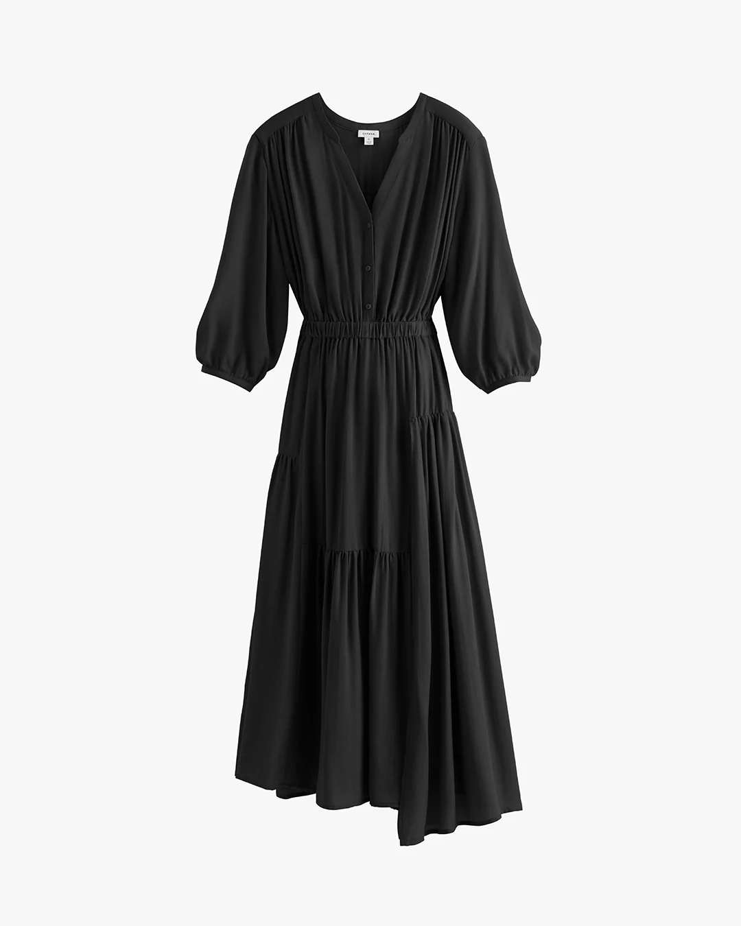 Tencel Gathered Panel Dress - Image 12