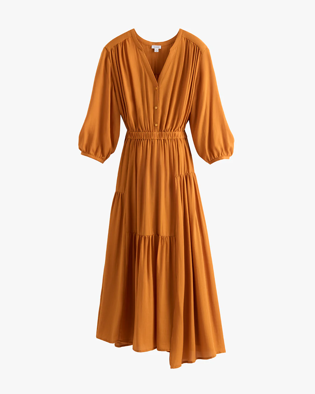 Tencel Gathered Panel Dress - Image 2