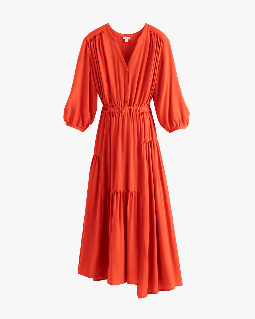 Tencel Gathered Panel Dress - Image 8