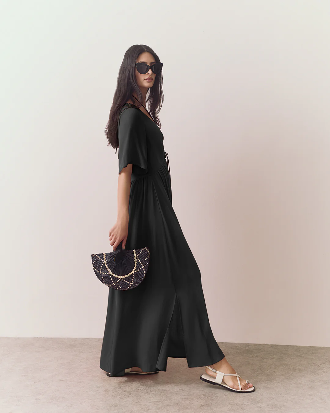 Tencel Tie Front Cover Up - Image 6