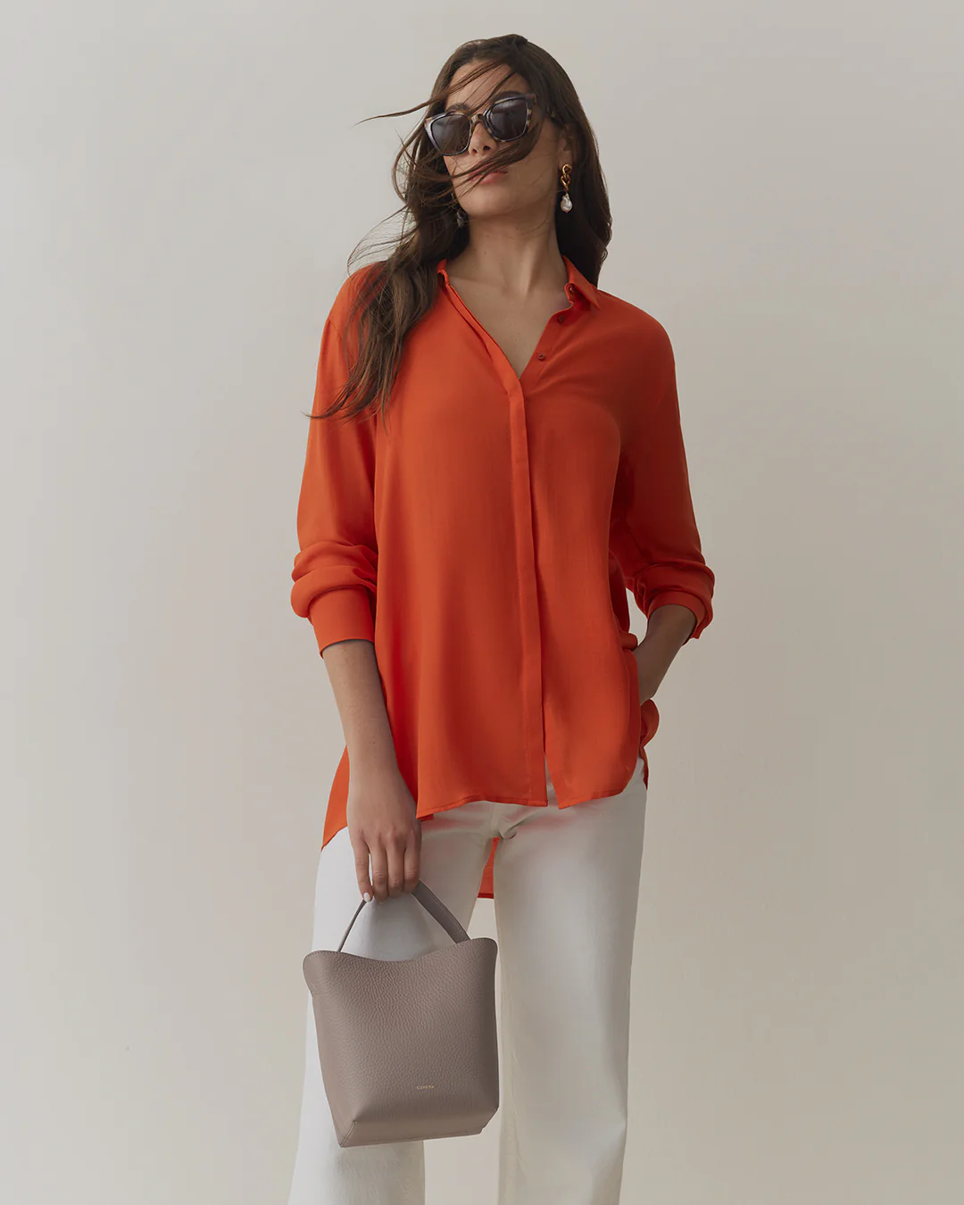 Tencel Oversized Shirt - Image 8