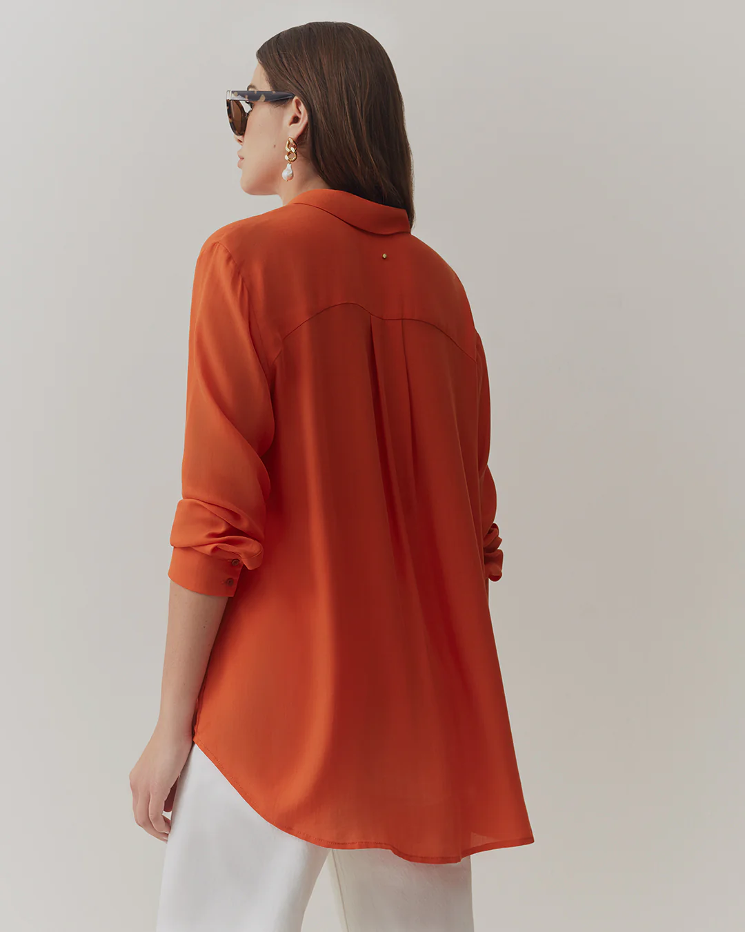 Tencel Oversized Shirt - Image 9