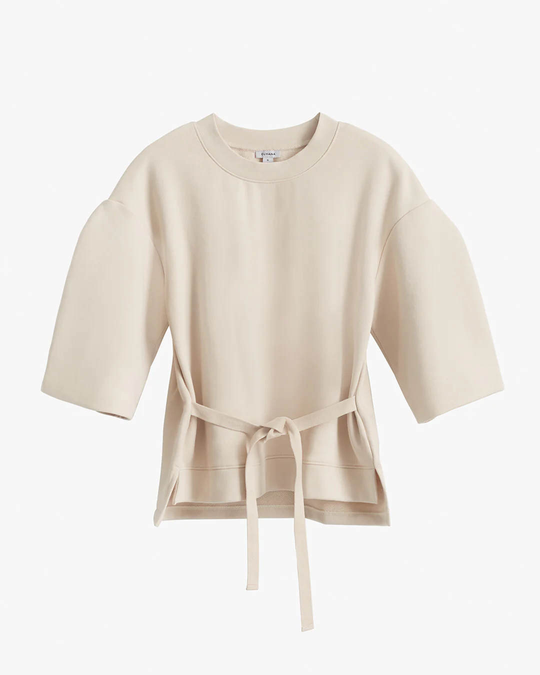 Terry Sculpted Sleeve Sweatshirt - Image 5