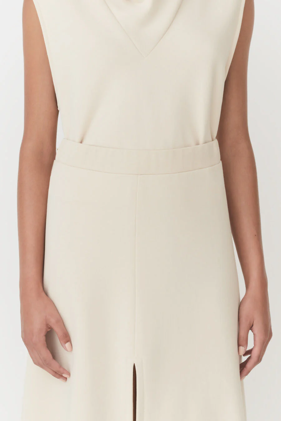 Terry Split Front Skirt - Image 10