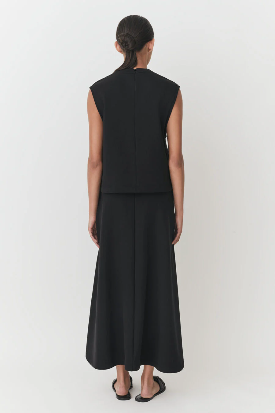 Terry Split Front Skirt - Image 2