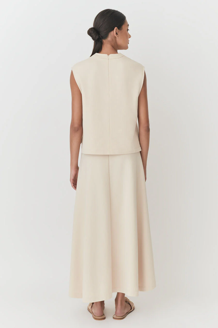 Terry Split Front Skirt - Image 8
