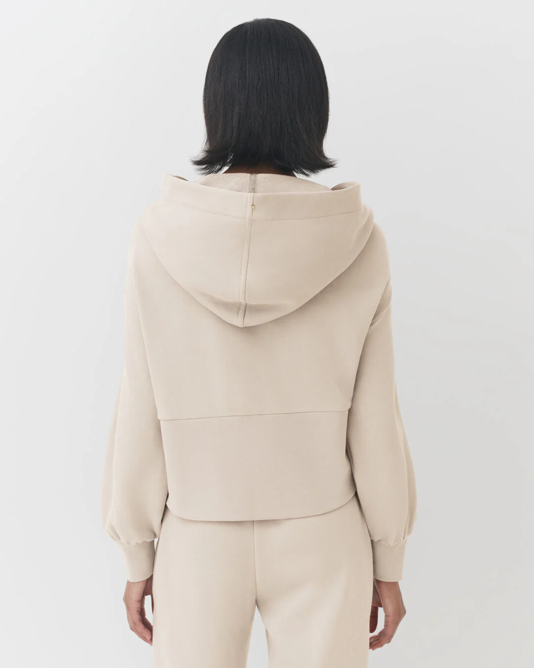 Terry Zip Front Hoodie - Image 13