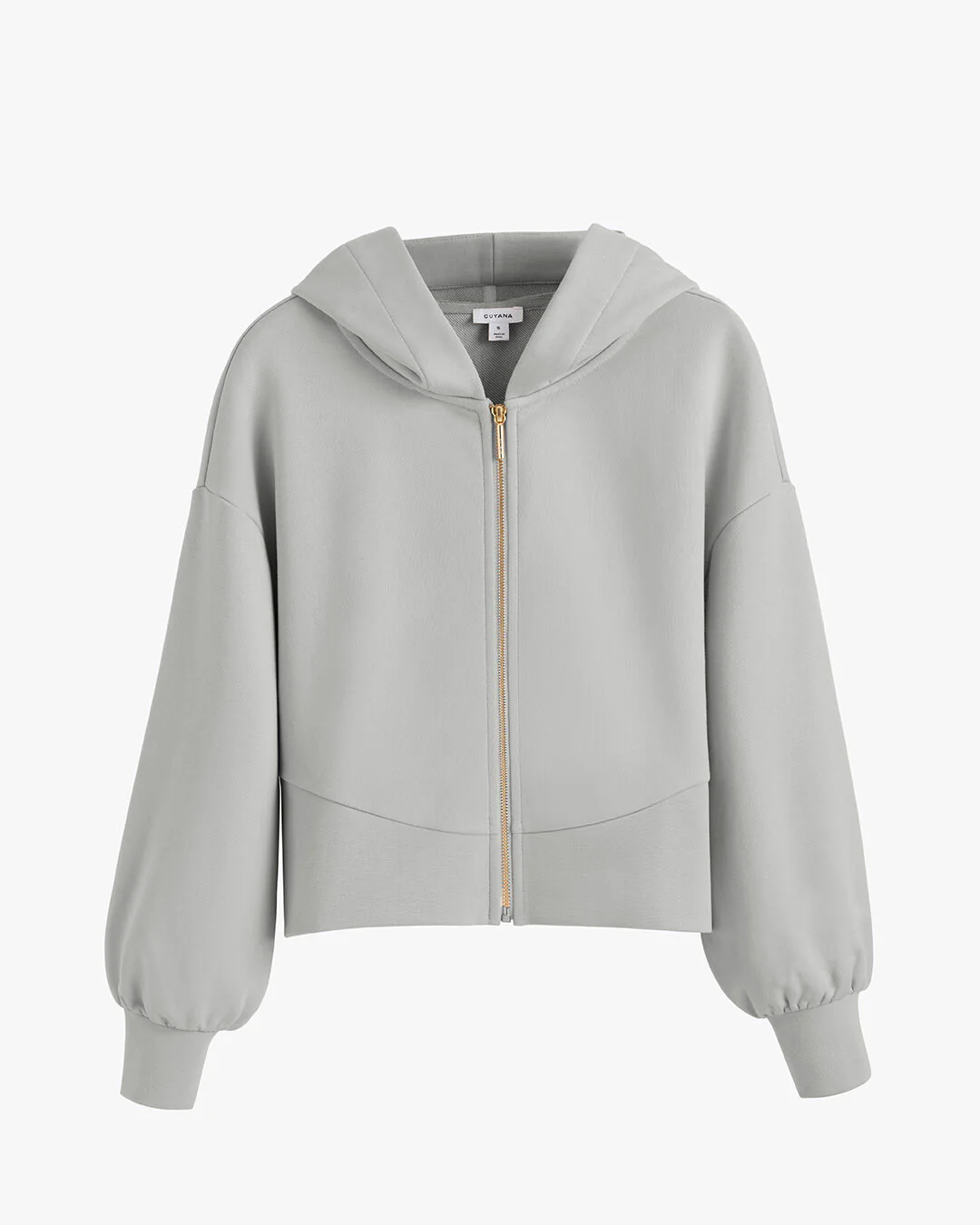 Terry Zip Front Hoodie - Image 7