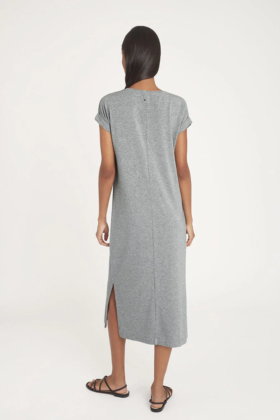 V-Neck Midi Dress - Image 11
