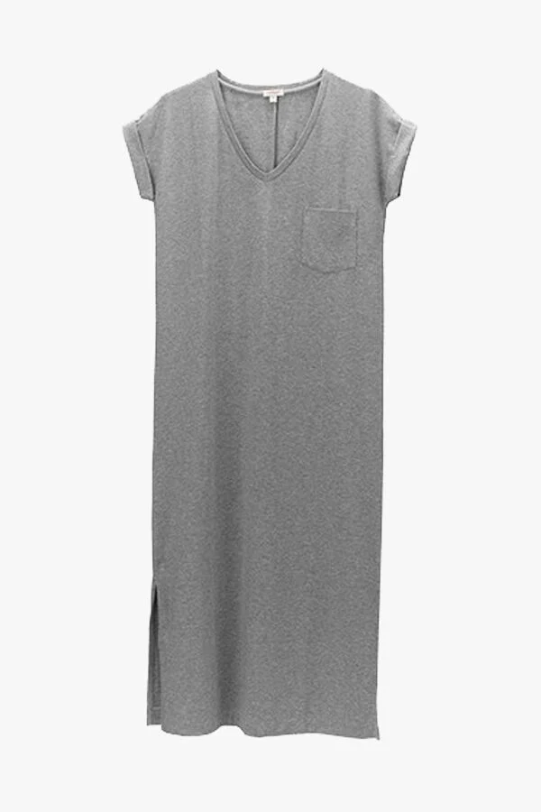 V-Neck Midi Dress - Image 13