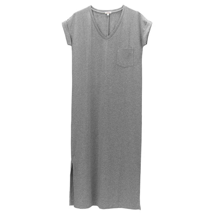 V-Neck Midi Dress - Image 8