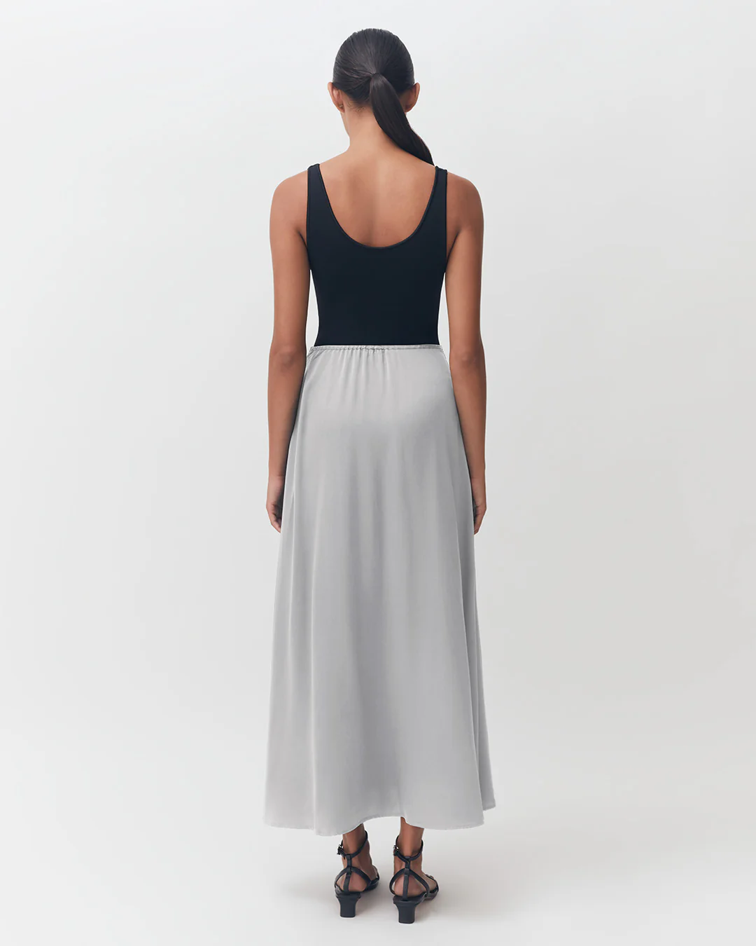 Washable Charmeuse Maxi Skirt - Image 19