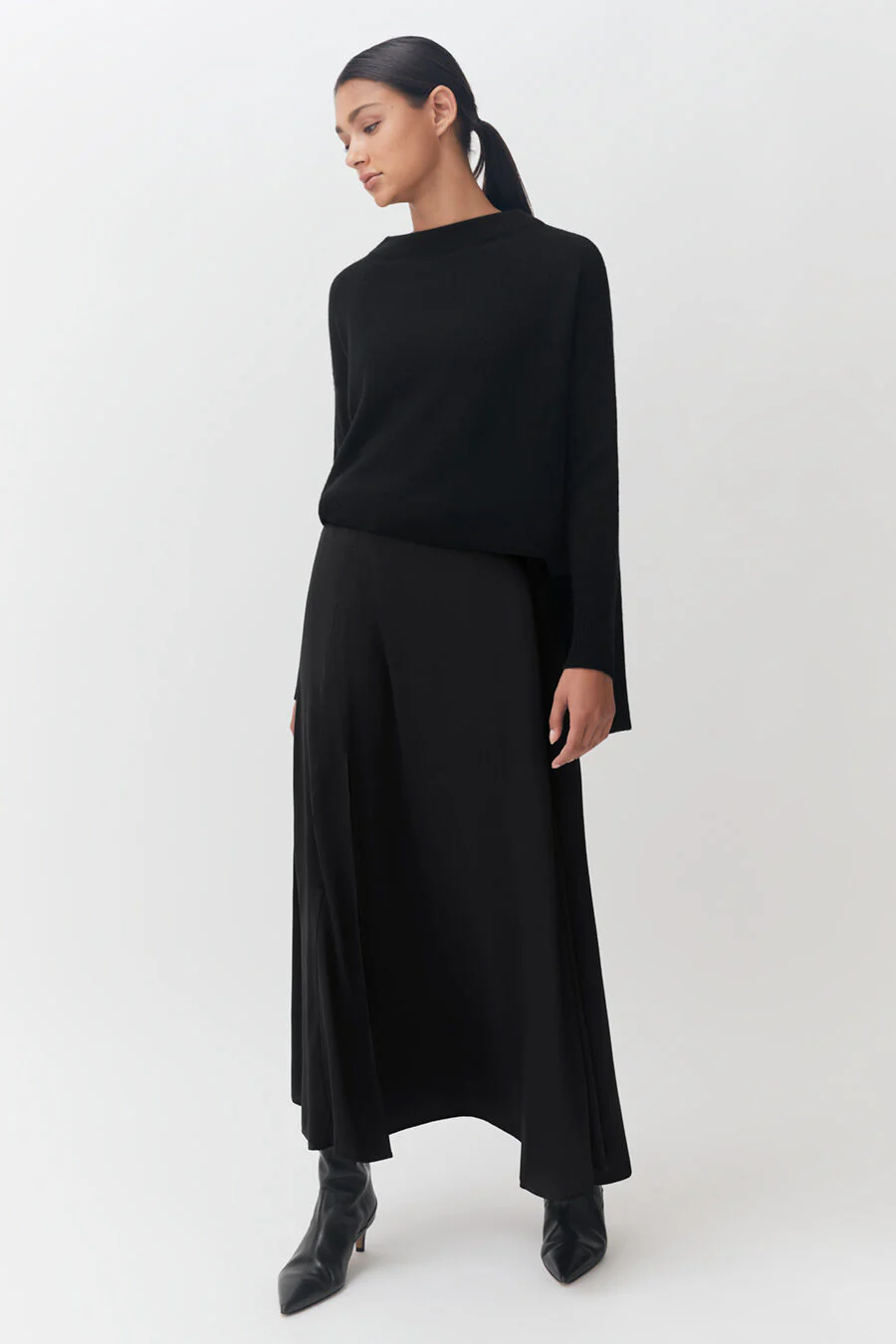 Washable Charmeuse Maxi Skirt - Image 4