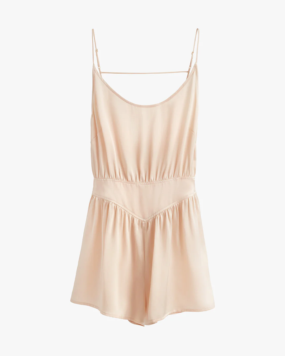 Washable Charmeuse Sleep Jumpsuit - Image 7