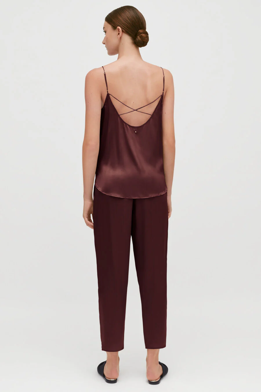 Washable Charmeuse Tapered Pant - Image 13
