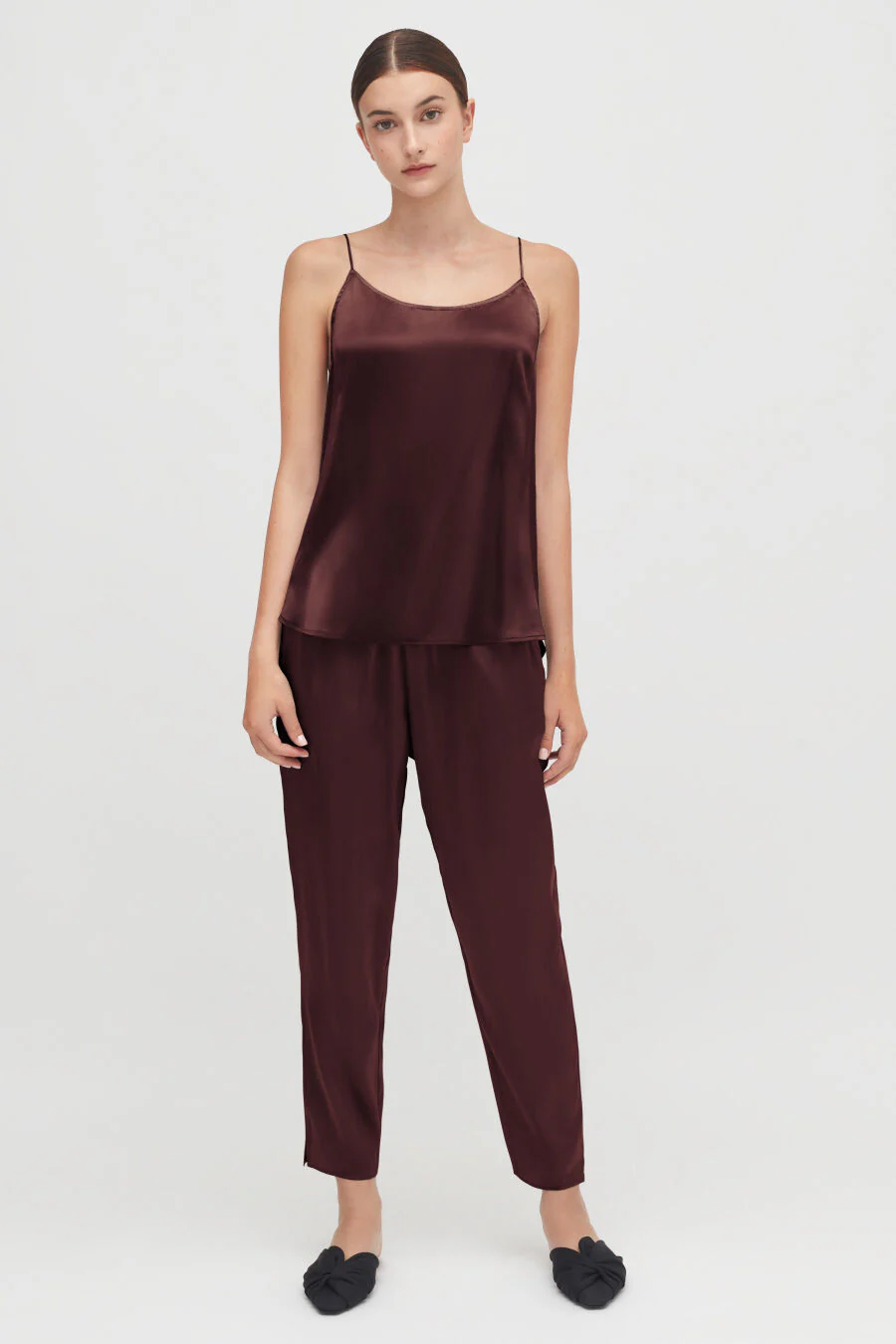Washable Charmeuse Tapered Pant - Image 15