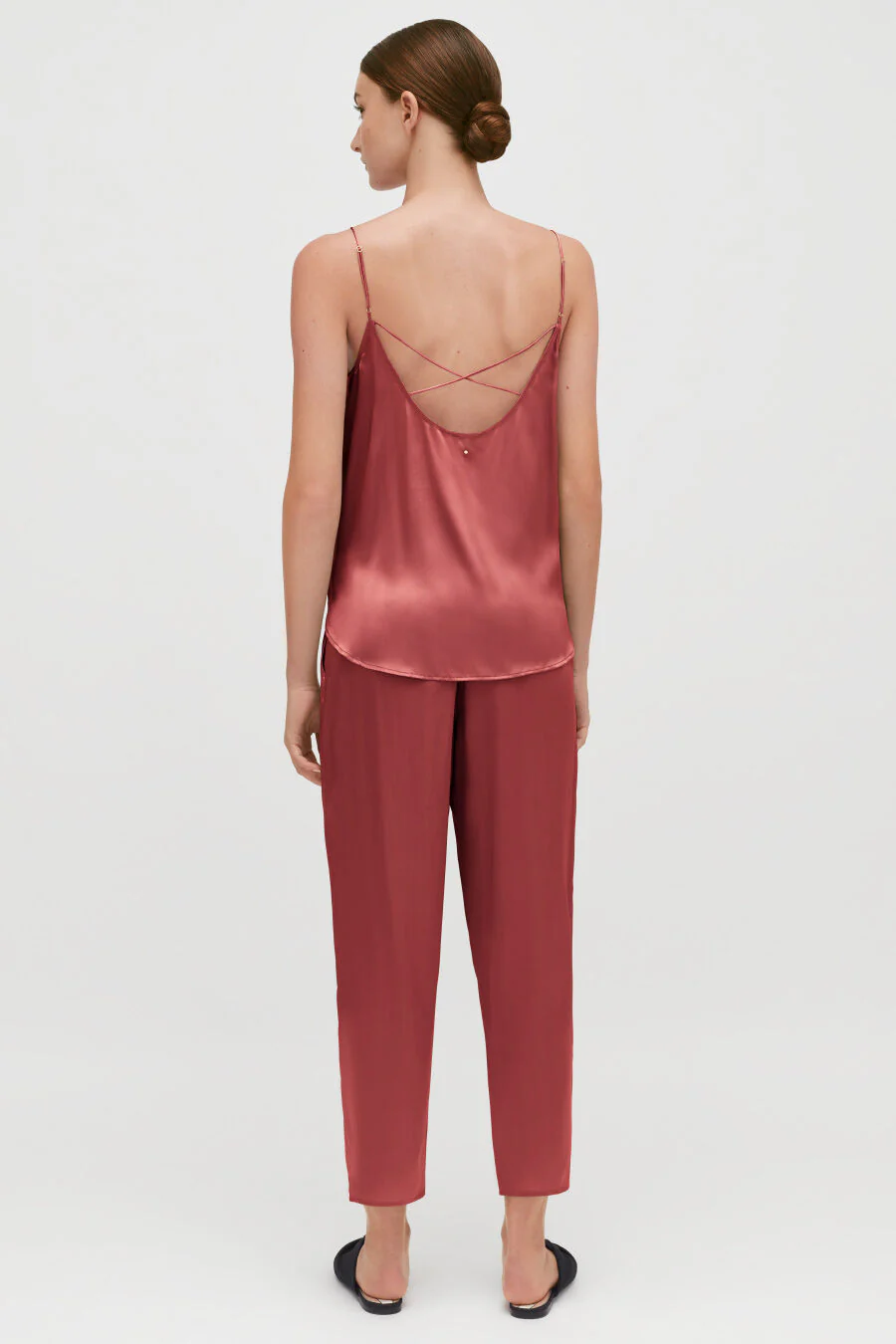 Washable Charmeuse Tapered Pant - Image 19