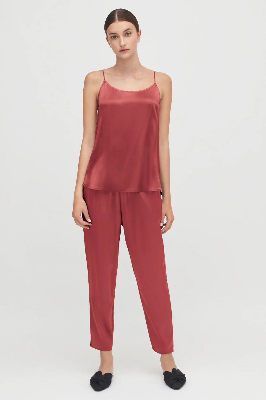 Washable Charmeuse Tapered Pant - Image 21