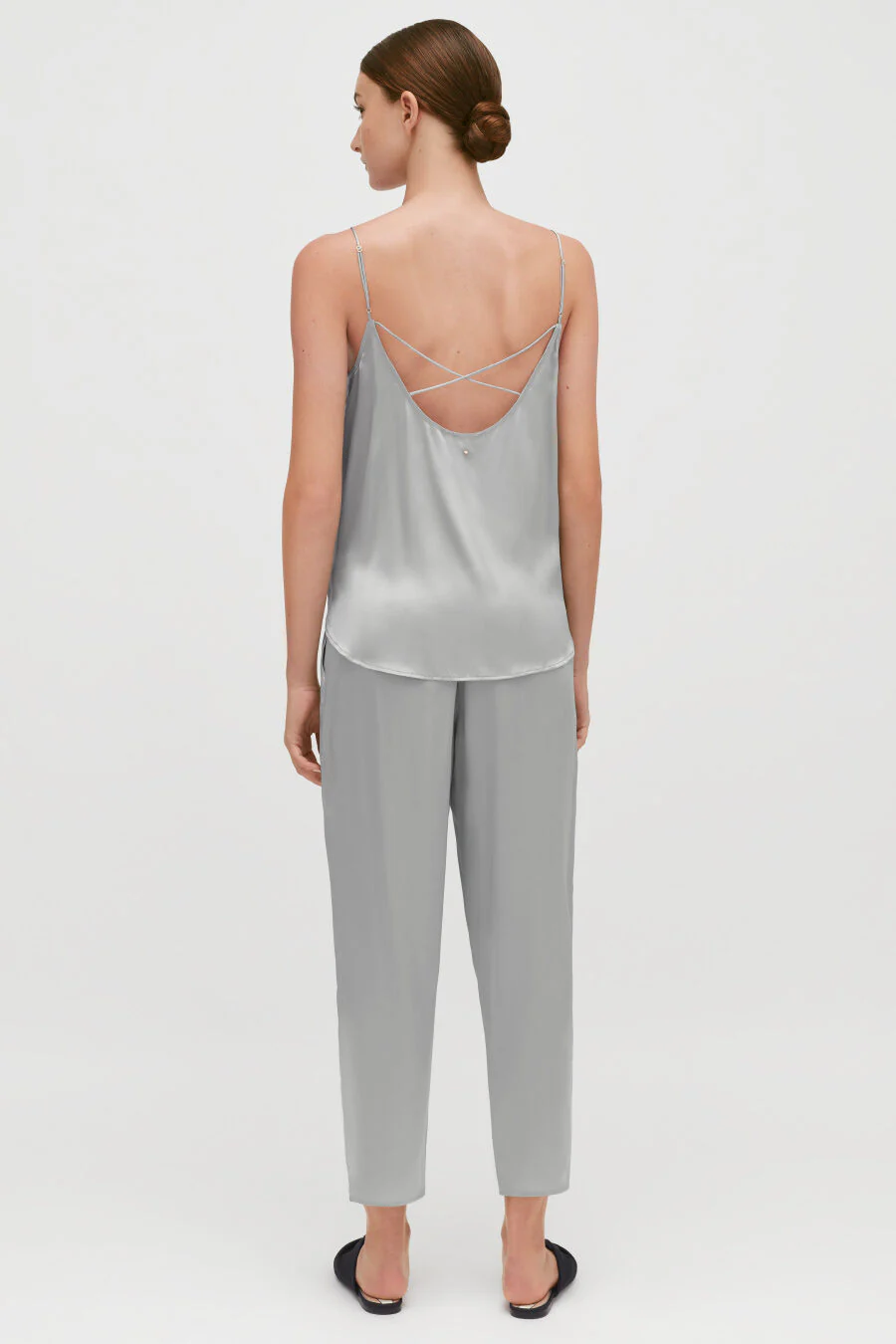 Washable Charmeuse Tapered Pant - Image 7