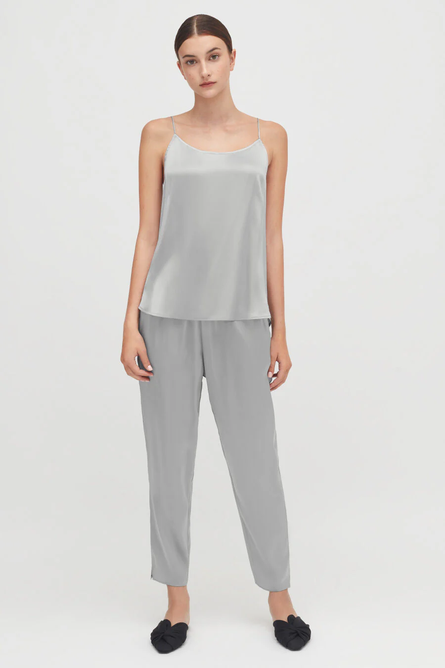 Washable Charmeuse Tapered Pant - Image 9