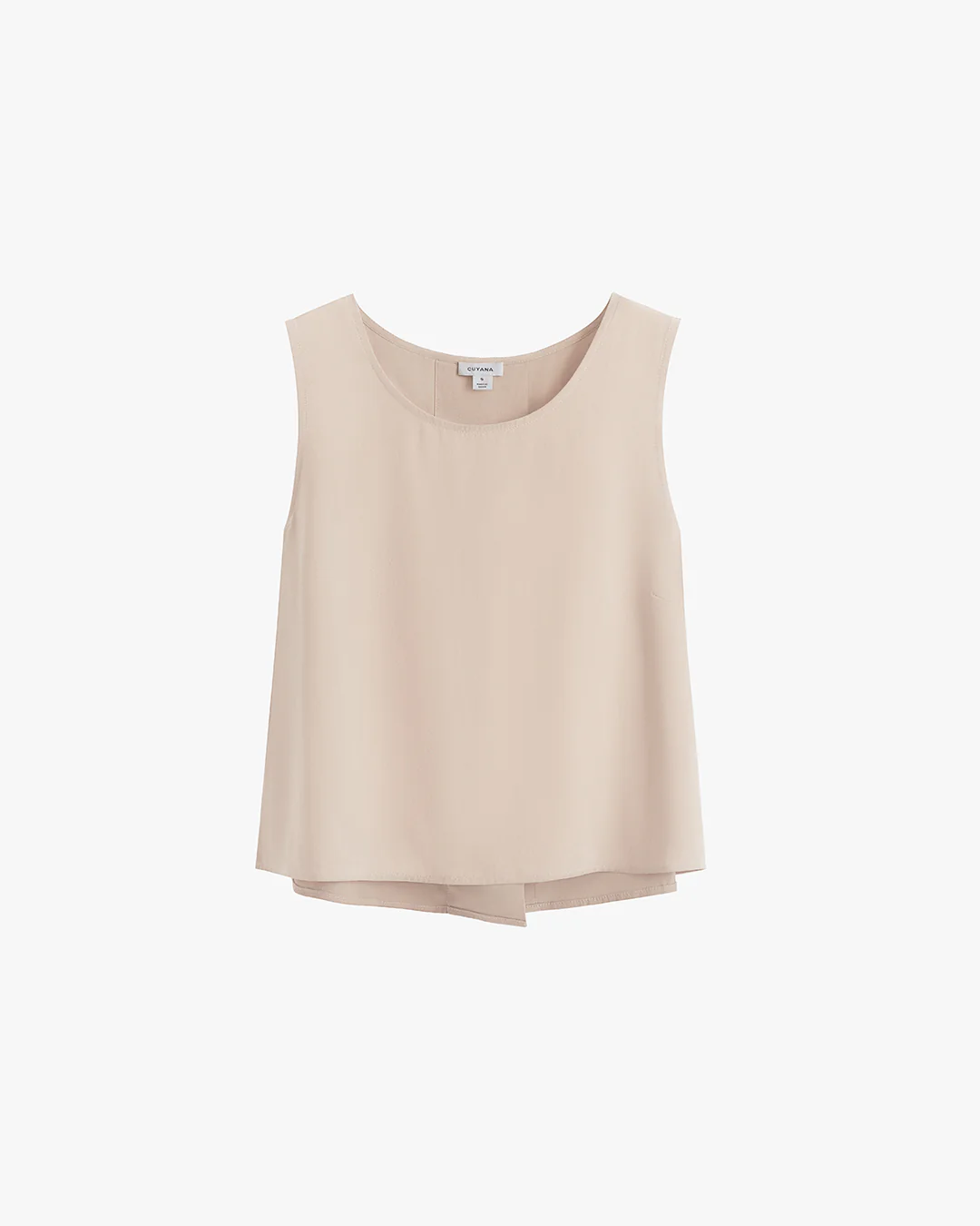 Washable Silk Cropped Overlay Tank - Image 22
