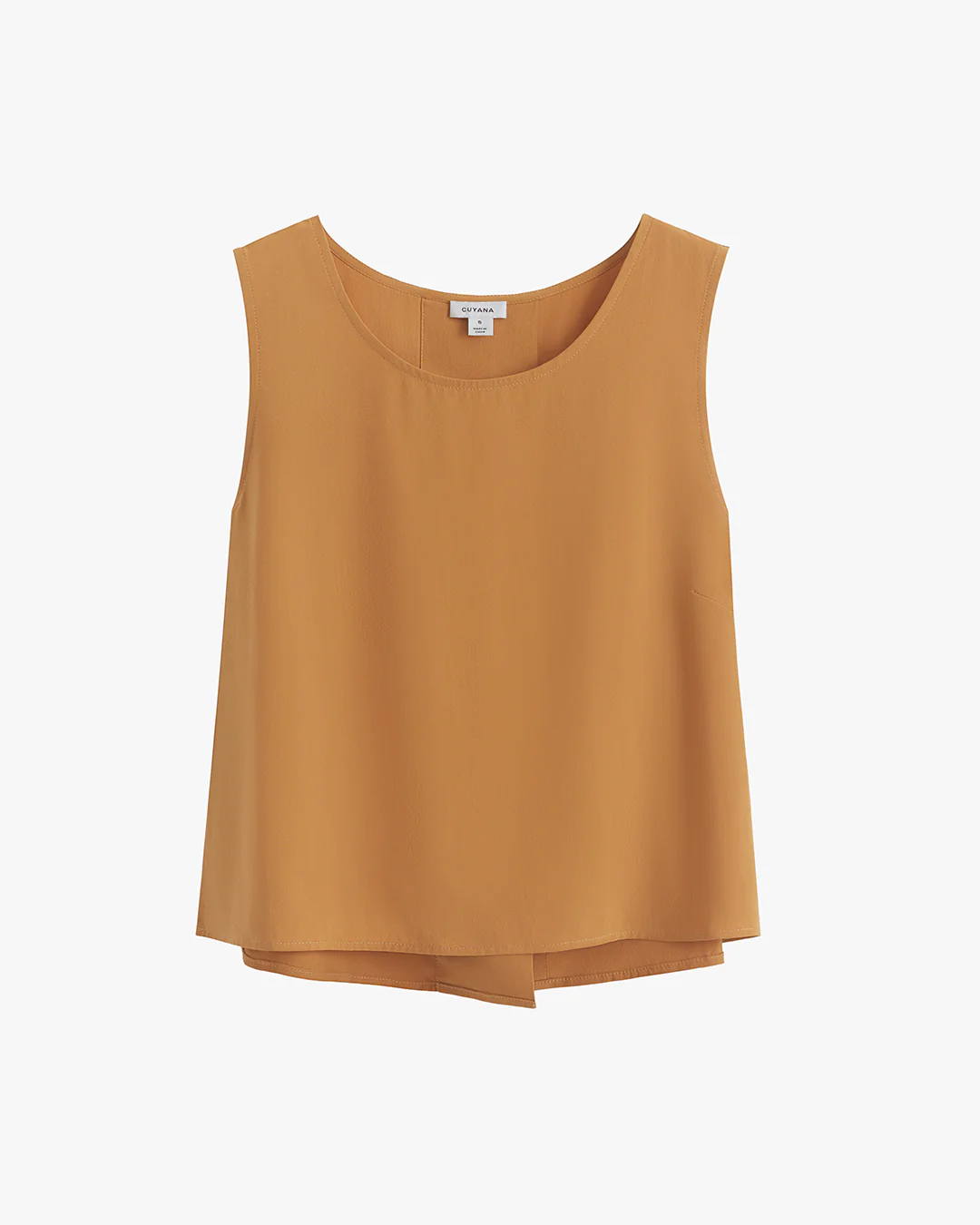 Washable Silk Cropped Overlay Tank - Image 8