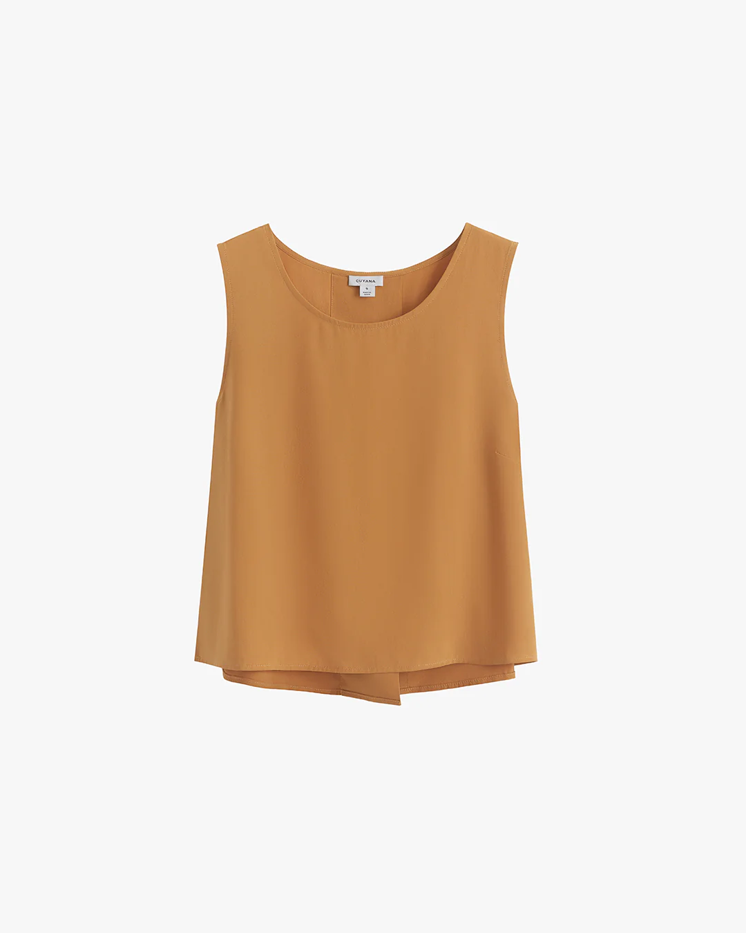 Washable Silk Cropped Overlay Tank - Image 9