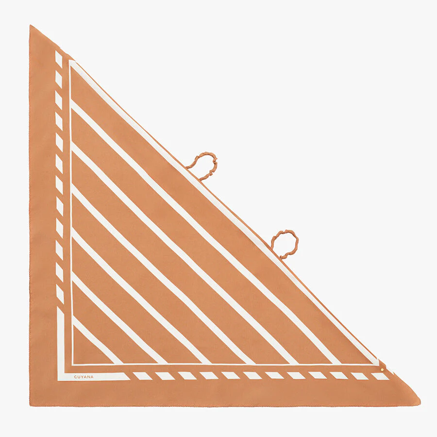 Washable Silk Striped Bandana - Image 18