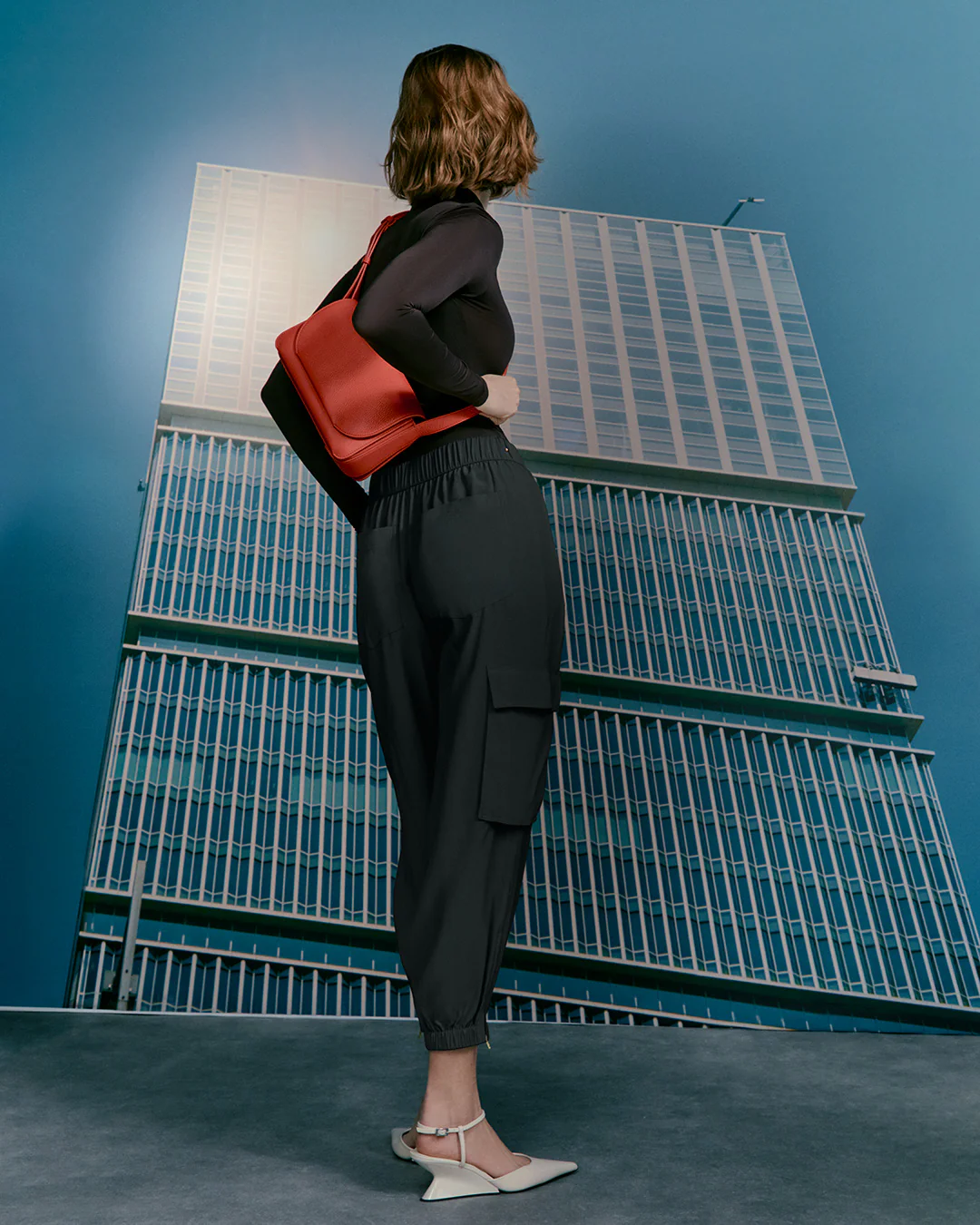 Washable Silk Utility Pant - Image 3