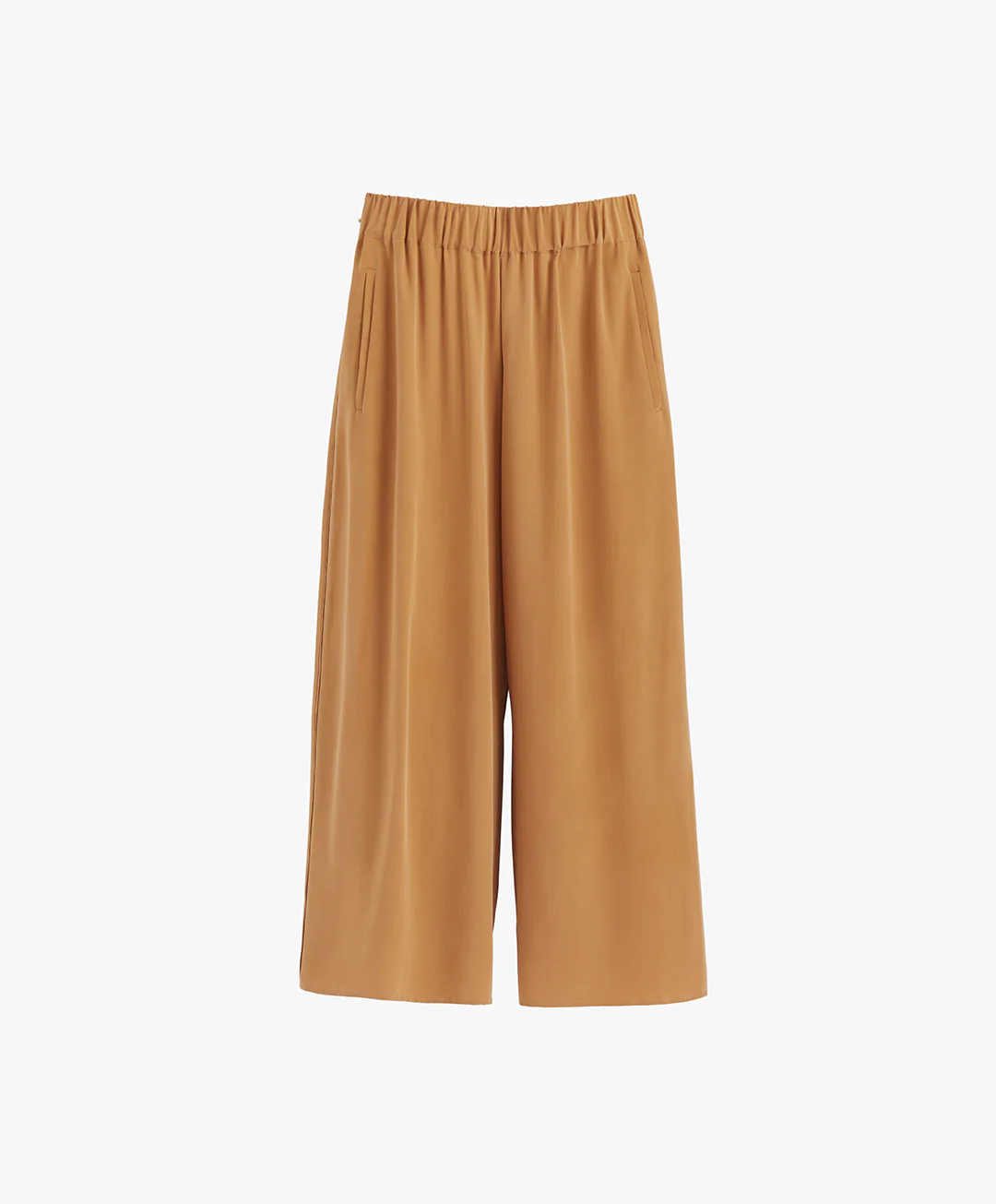 Washable Silk Wide-Leg Cropped Pant - Image 30
