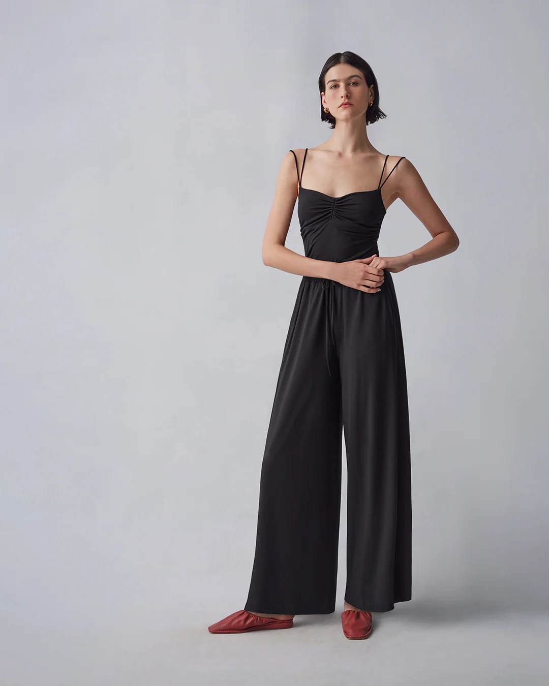 Wide-Leg Drawstring Pant - Image 2