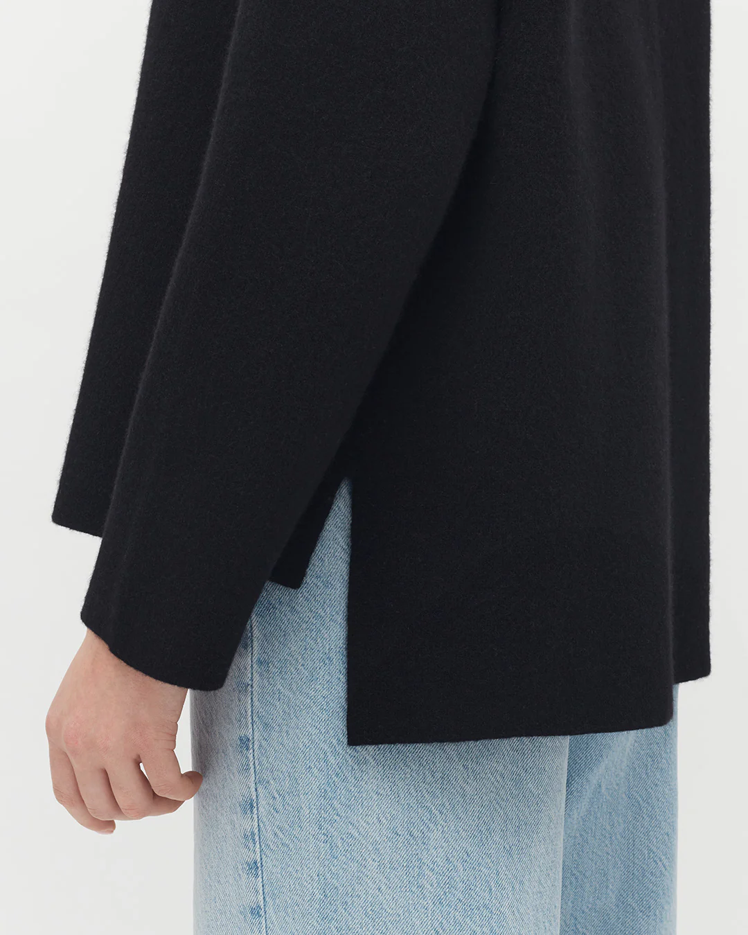 Wool Cashmere Short Jacket - Image 3