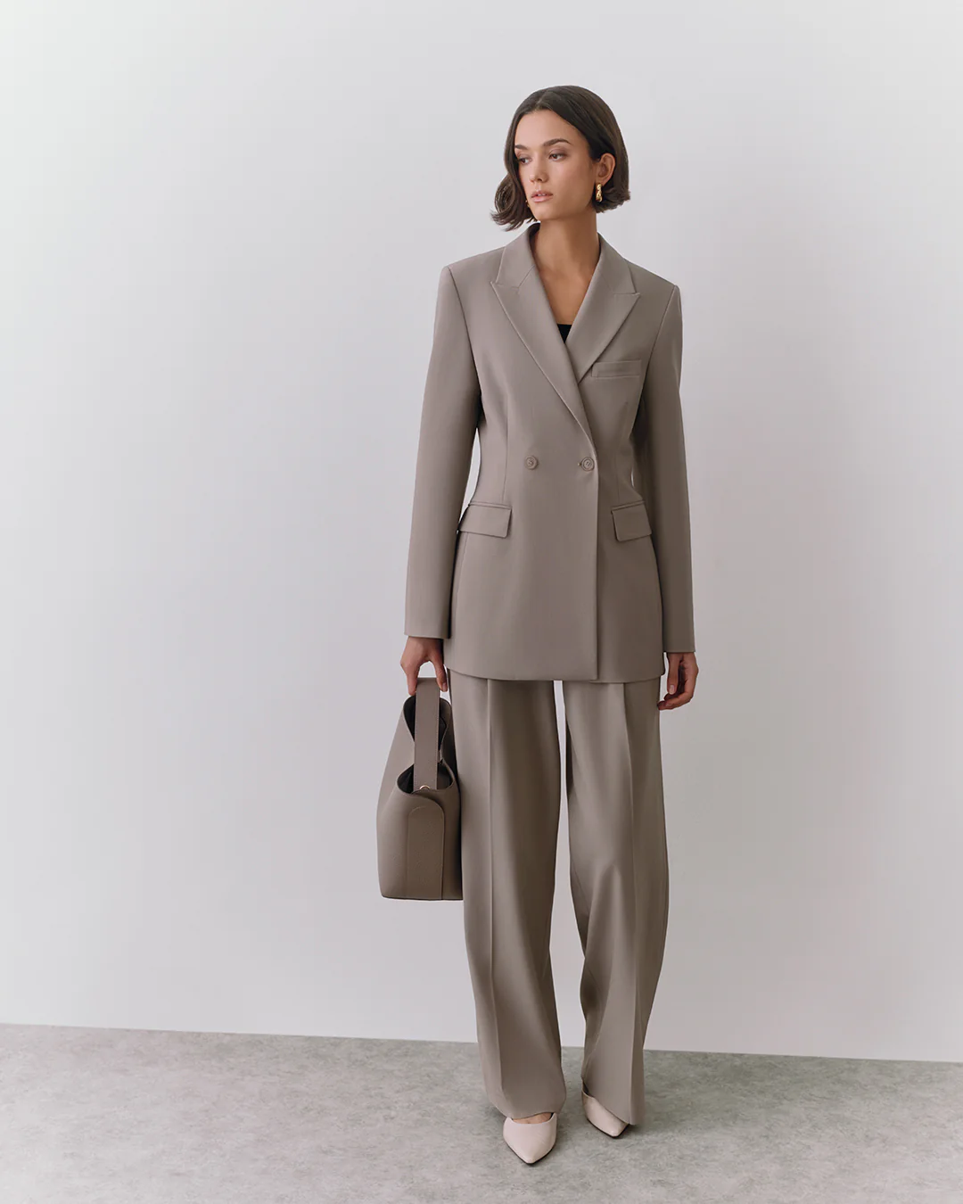 Wool Cinched Blazer - Image 8