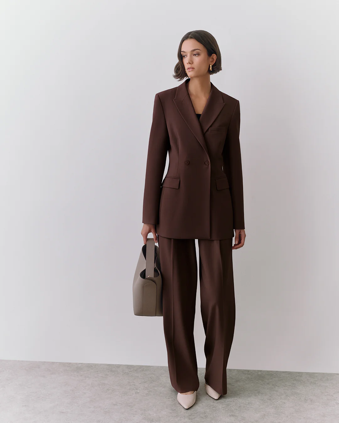 Wool Cinched Blazer - Image 9