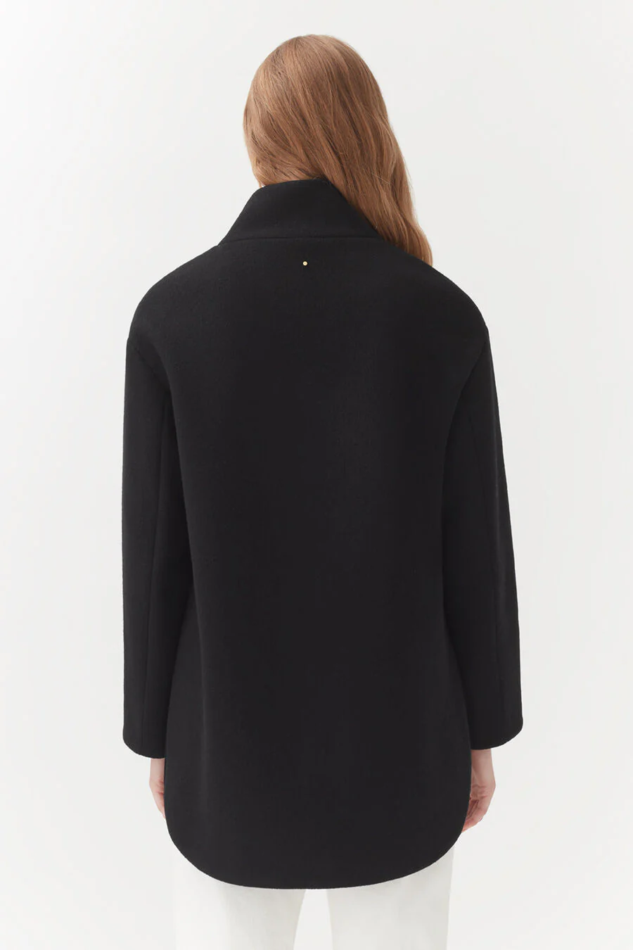 Wool High-Low Jacket - Image 4