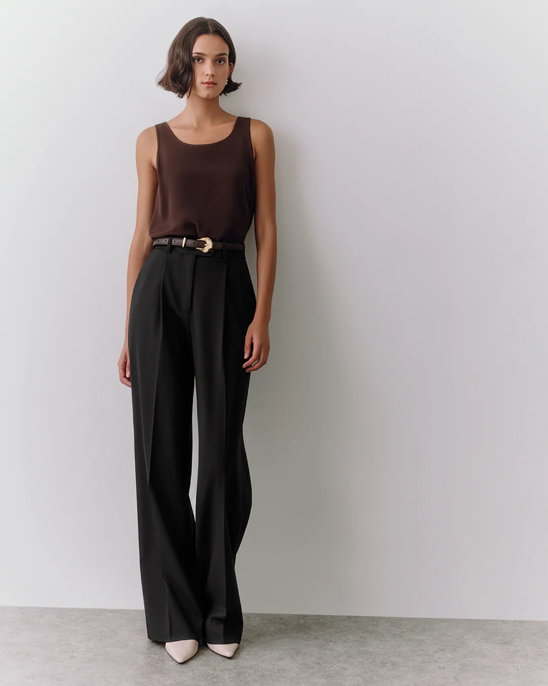 Wool Wide Leg Pant - Image 8