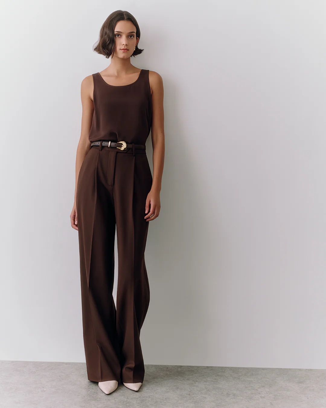 Wool Wide Leg Pant - Image 9