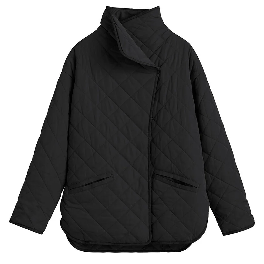 Wrap Puffer Jacket