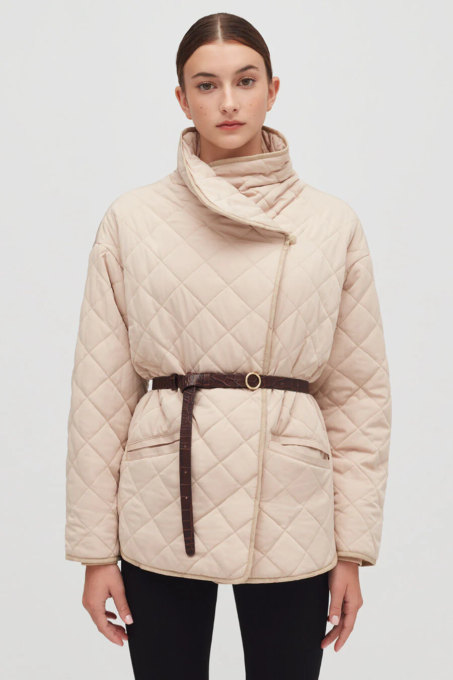 Wrap Puffer Jacket - Image 11