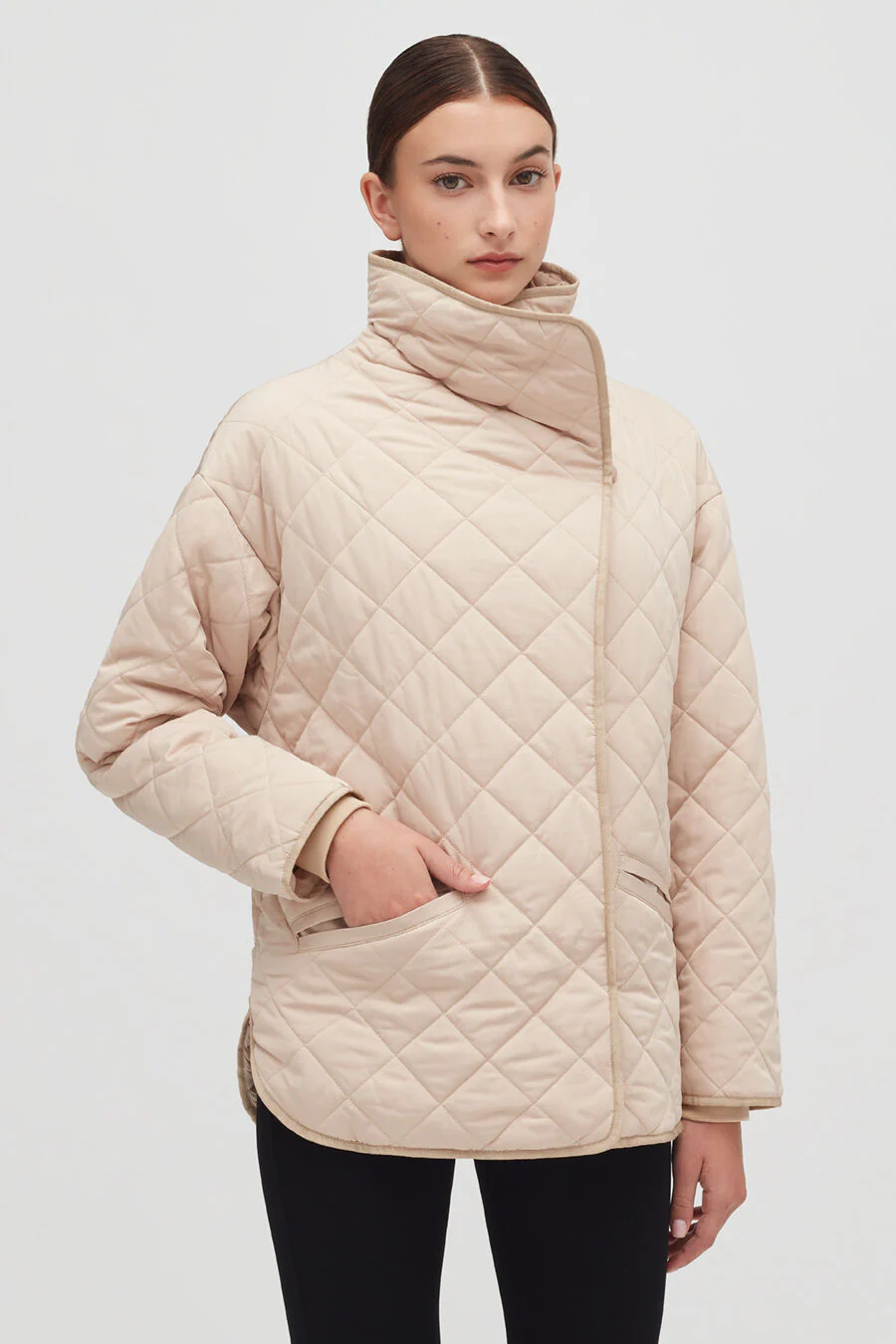 Wrap Puffer Jacket - Image 9